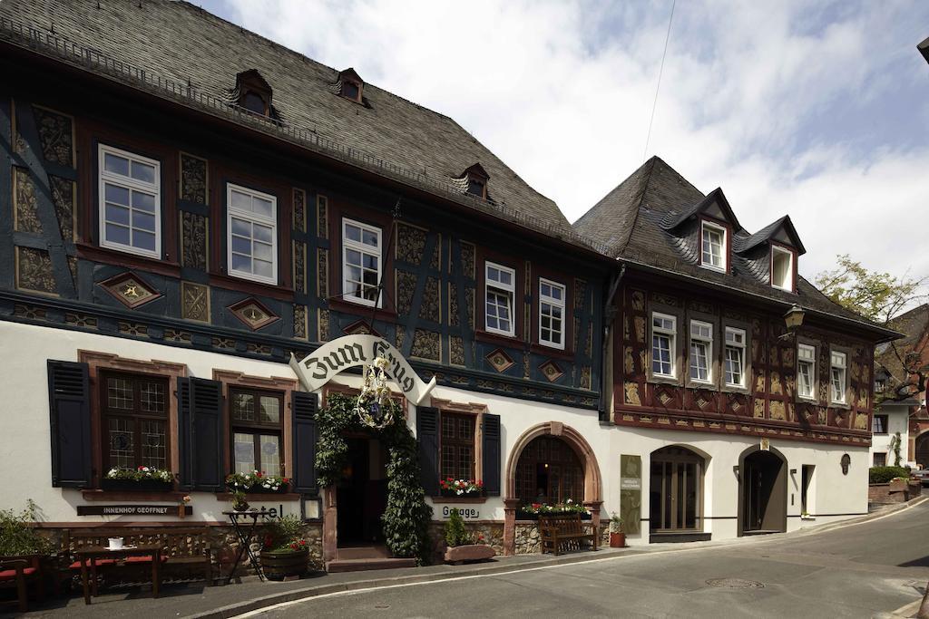Hotel und Weinhaus Zum Krug Eltville am Rhein Exterior foto