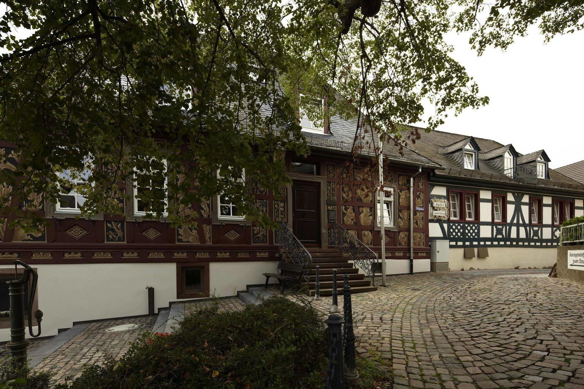 Hotel und Weinhaus Zum Krug Eltville am Rhein Exterior foto